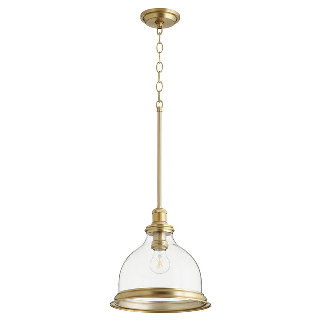 Ring Lighting Series Outdoor (Damp) Pendant by Quorum