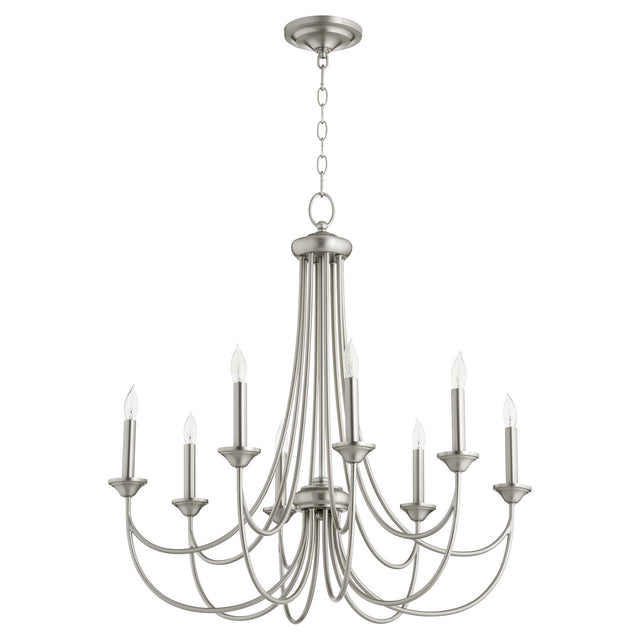 Brooks Outdoor (Damp) Chandelier by Quorum