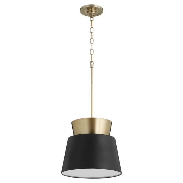 Trapezoids Pendants Outdoor (Damp) Pendant by Quorum