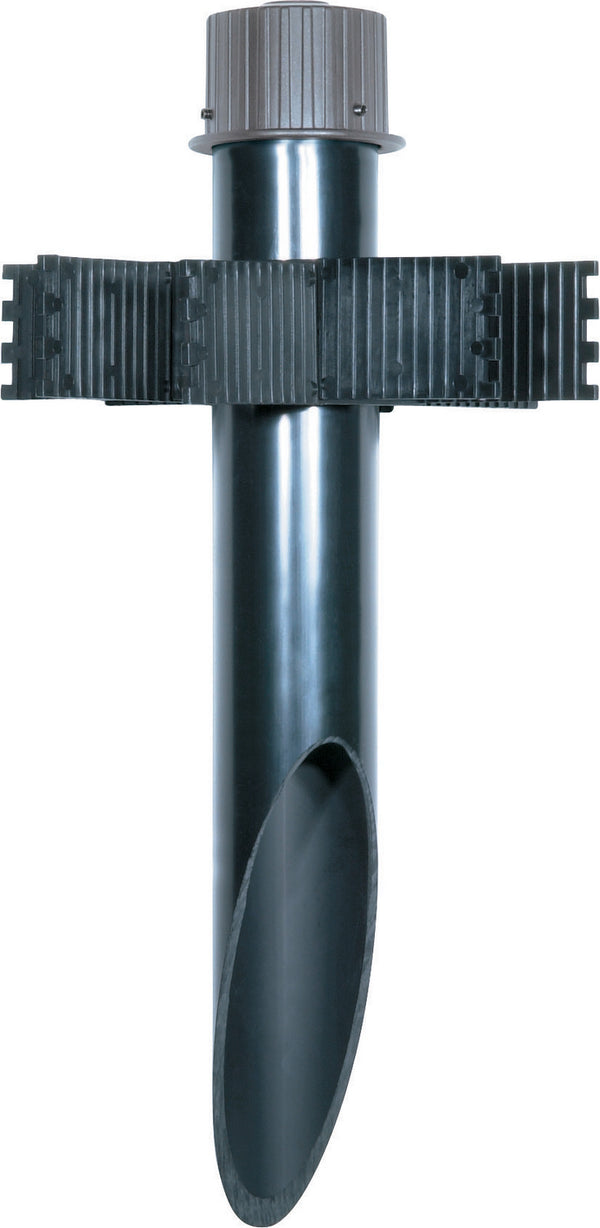 Outdoor (Wet) PVC Mounting Post Accessory by Nuvo Lighting