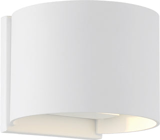 Buy matte-white Lightgate Outdoor (Damp) Sconce by Nuvo Lighting