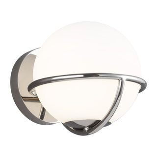 Buy polished-nickel Apollo Outdoor (Damp) Sconce by Visual Comfort Studio