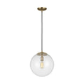 Leo - Hanging Globe Outdoor (Damp) Pendant by Visual Comfort Studio