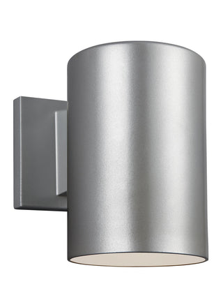 Buy painted-brushed-nickel Outdoor Cylinders Outdoor (Wet) Wall Lantern by Visual Comfort Studio