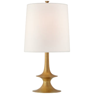 Buy gild-with-12-x-13-5-x-13-75-linen-glass Lakmos Table Lamp by Visual Comfort Signature
