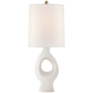 Buy marion-white Capra Table Lamp by Visual Comfort Signature