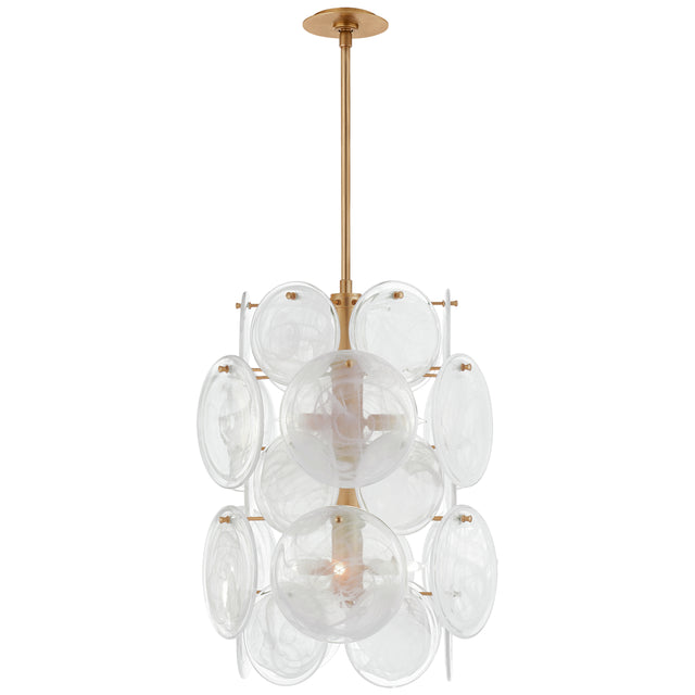 Loire Outdoor (Damp) Chandelier by Visual Comfort Signature