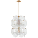 Loire Outdoor (Damp) Chandelier by Visual Comfort Signature