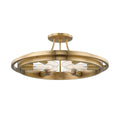 Chambers Outdoor (Damp) Semi-Flush Mount Ceiling Light by Hudson Valley