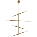 Rousseau Outdoor (Damp) Chandelier by Visual Comfort Signature
