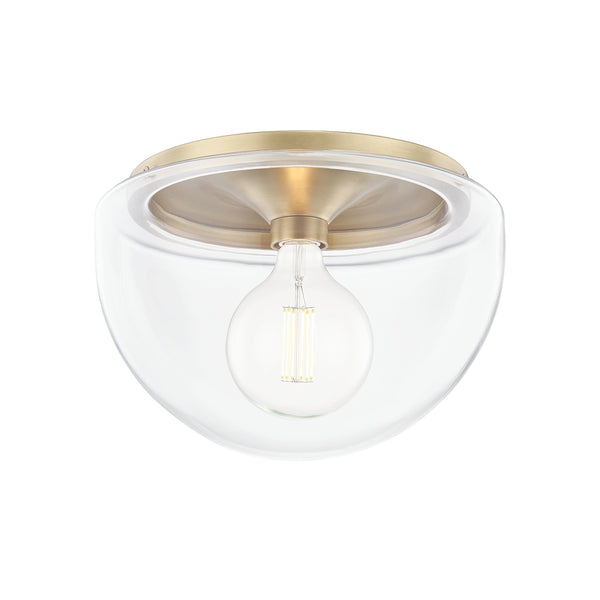 Grace Outdoor (Damp) Flush Mount Ceiling Light by Mitzi
