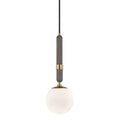 Brielle Outdoor (Damp) Pendant by Mitzi