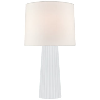Buy white-glass Danube Table Lamp by Visual Comfort Signature