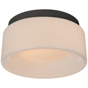 Halo Outdoor (Damp) Flush Mount Ceiling Light by Visual Comfort Signature