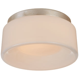 Buy burnished-silver-leaf Halo Outdoor (Damp) Flush Mount Ceiling Light by Visual Comfort Signature