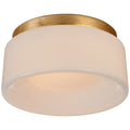 Halo Outdoor (Damp) Flush Mount Ceiling Light by Visual Comfort Signature