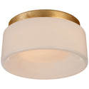 Halo Outdoor (Damp) Flush Mount Ceiling Light by Visual Comfort Signature
