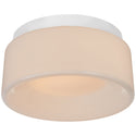 Halo Outdoor (Damp) Flush Mount Ceiling Light by Visual Comfort Signature