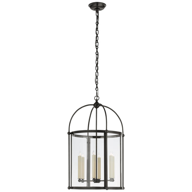 Riverside Round Outdoor (Damp) Lantern by Visual Comfort Signature