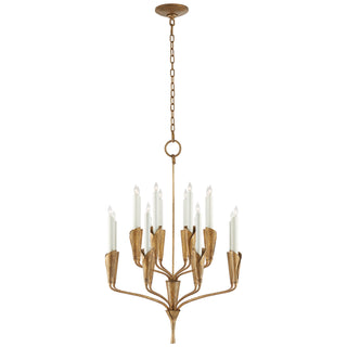 Buy gilded-iron Aiden Chandelier by Visual Comfort Signature