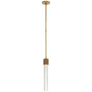 Buy hand-rubbed-antique-brass Fascio Pendant by Visual Comfort Signature