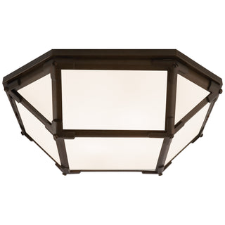 Morris Outdoor (Damp) Flush Mount Ceiling Light by Visual Comfort Signature