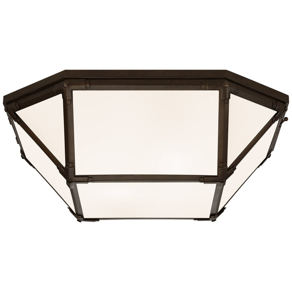Morris Outdoor (Damp) Flush Mount Ceiling Light by Visual Comfort Signature