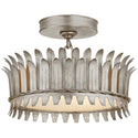 Leslie Outdoor (Damp) Flush Mount Ceiling Light by Visual Comfort Signature