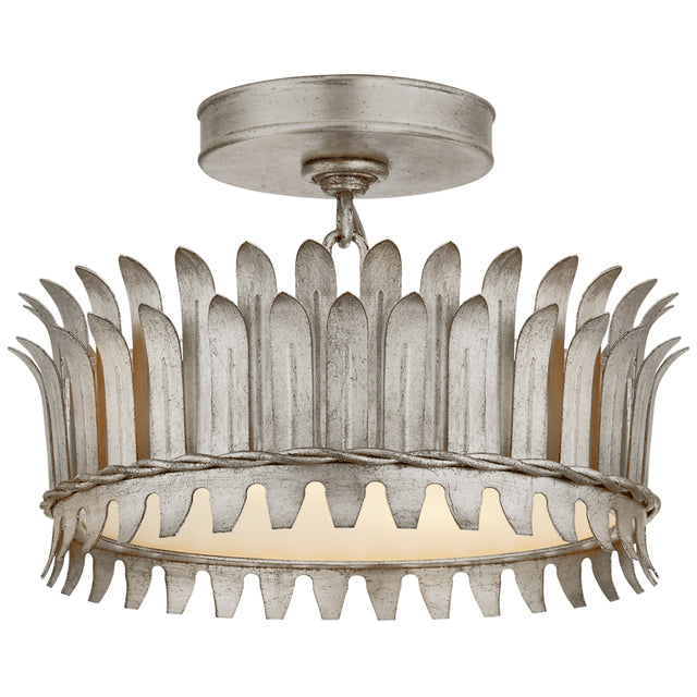 Leslie Outdoor (Damp) Flush Mount Ceiling Light by Visual Comfort Signature