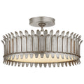 Leslie Outdoor (Damp) Flush Mount Ceiling Light by Visual Comfort Signature