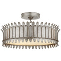 Leslie Outdoor (Damp) Flush Mount Ceiling Light by Visual Comfort Signature