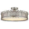 Leslie Outdoor (Damp) Flush Mount Ceiling Light by Visual Comfort Signature