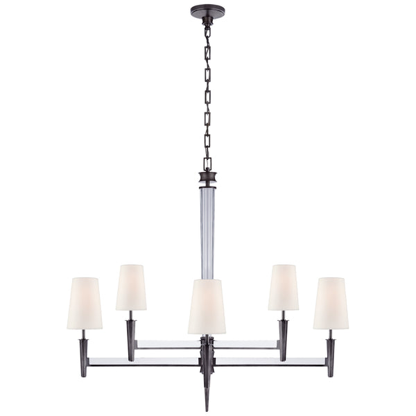 Lyra Outdoor (Damp) Chandelier by Visual Comfort Signature