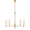 Lyra Outdoor (Damp) Chandelier by Visual Comfort Signature
