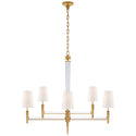 Lyra Outdoor (Damp) Chandelier by Visual Comfort Signature