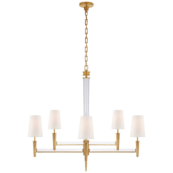 Lyra Outdoor (Damp) Chandelier by Visual Comfort Signature