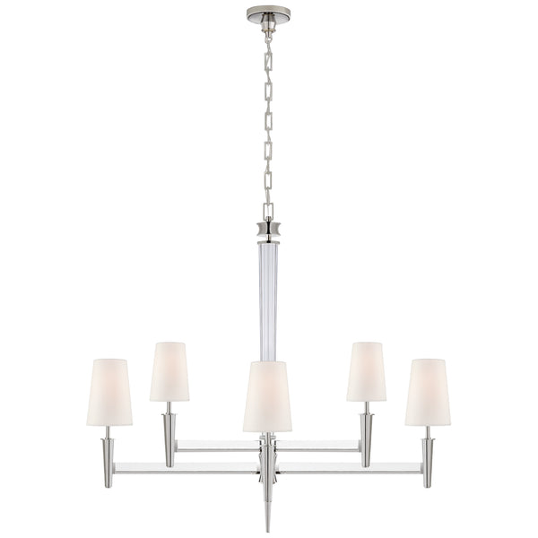 Lyra Outdoor (Damp) Chandelier by Visual Comfort Signature