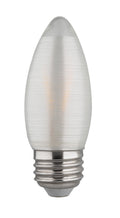 Torpedo 2 Watt E26 C11 120.00V LED 2700k Light Bulb by Satco