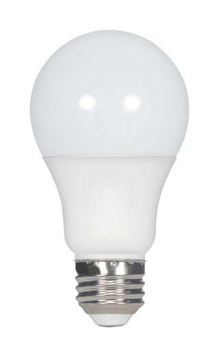 Buy frost-with-frost-glass 10 Watt E26 A19 120.00V LED 3000k Light Bulb by Satco