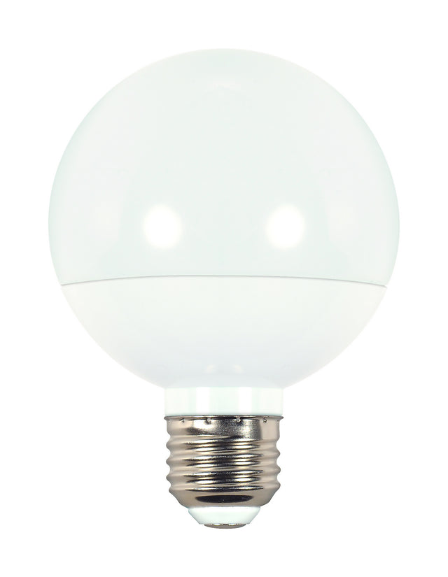 Globe 4 Watt E26 G25 120V Outdoor (Damp)LED 3000k Light Bulb by Satco