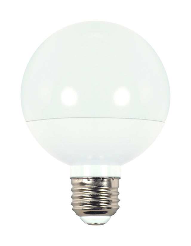 Globe 4 Watt E26 G25 120V Outdoor (Damp)LED 5000k Light Bulb by Satco