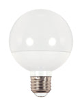 Globe 4 Watt E26 G25 120.00V LED 2700k Light Bulb by Satco