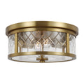 Alec Outdoor (Damp) Flush Mount Ceiling Light by Visual Comfort Studio