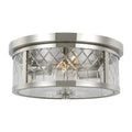 Alec Outdoor (Damp) Flush Mount Ceiling Light by Visual Comfort Studio