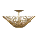Helios Outdoor (Damp) Flush Mount Ceiling Light by Visual Comfort Studio