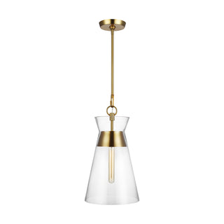 Buy burnished-brass Atlantic Outdoor (Damp) Pendant by Visual Comfort Studio
