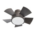 Vox Outdoor (Wet) Flush Mount Ceiling Fan with Light by Modern Forms Fans