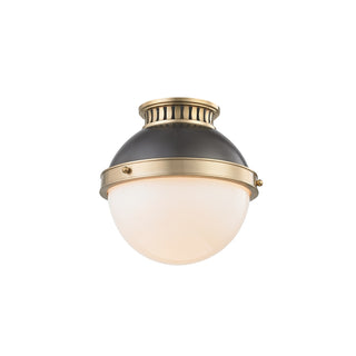 Latham Outdoor (Damp) Flush Mount Light by Hudson Valley