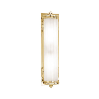 Buy aged-brass-with-clear-outside-frosted-inside-glass Bristol Vanity by Hudson Valley