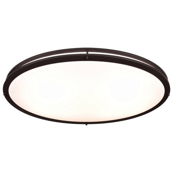 Solero Oval Outdoor (Damp) Flush Mount Ceiling Light by Access